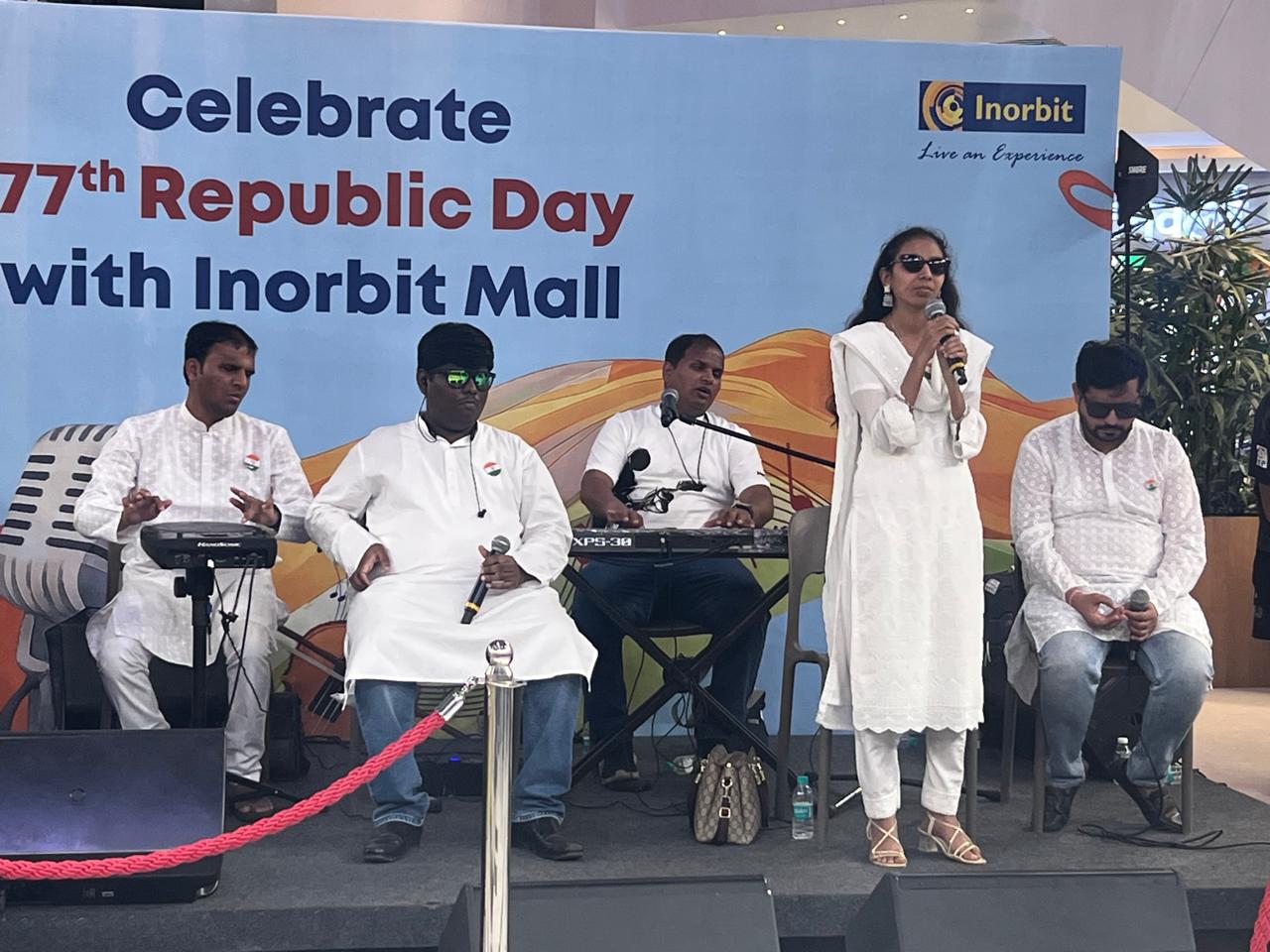 Inorbit Mall celebrated Republic Day with repeat performances by Udan Band in Navi Mumbai and Ankita and Arjun in Vadodara.